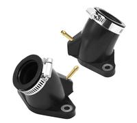 Wai Danie Bottes de Joint de Collecteur d'admission de Motocyclette Compatible avec Yamaha XVS650 V-Star XVS 650 Adaptateur d'interface de Carburateur 4TR-13586-01-00