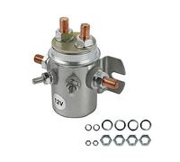 Wai Danie Universel Solénoïde de Relais de Démarrage à Service Continu 6 Broches 12V Contacteur Solénoïde Compatible avec le Moteur de Treuil de Chariot de Golf Autocrane Industrial Marine