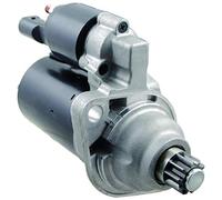 WAI Moteur de démarrage 17970N compatible avec Audi, Seat, Skoda, VW, remplace 02M911021B, 02M911023E, 02M911023G, 02M911023GX, 02M911023M 02M911023MX
