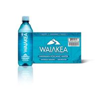 Waiakea Lot de 24 bouteilles d'eau alcaline hawaïenne volcanique 500 ml