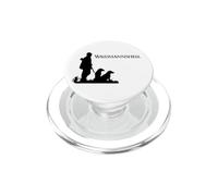 Waidmannsheil - Motif de Chasse avec Chasseurs et Chiens PopSockets PopGrip pour MagSafe