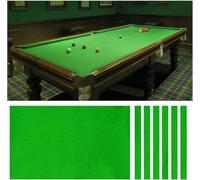 WaiDXn Ensemble de Remplacement de Nappe de Billard Professionnel Vert, prédécoupé for Une Installation Rapide
