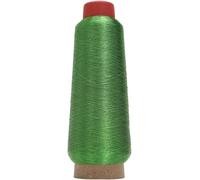 WaiDXn Fil à Broder, idéal for la Couture décorative, Disponible en 25 Couleurs éclatantes(Light Kelly)