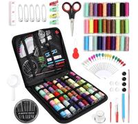 WaiDXn Kit de Broderie DIY de Voyage Portable à Coudre Complet 1 Ensemble(Type B 20x22.5cm)