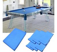 WaiDXn Kit de Remplacement de Table de Billard adapté aux Maisons, Clubs, Bars et Jeux d'intérieur(Blu)