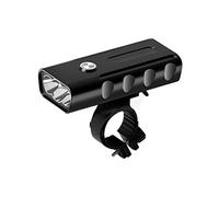 WaiDXn Lampe à vélo à LED, Lampe Frontale à vélo étanche, USB Rechargeable, Longue durée de Vie 900LM Super Lumineux 3 LED Phare de la Lampe de Poche et Fonction de la Banque de Puissance