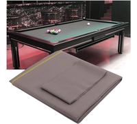 WaiDXn Nappe de Billard (Comprenant 6 Bandes de Bord), adaptée aux salles de Jeux à la Maison ou au pub(Grigio)