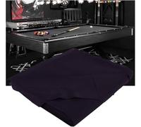 WaiDXn Nappe de Billard (Comprenant 6 Bandes de Bord), adaptée aux salles de Jeux à la Maison ou au pub(Black)