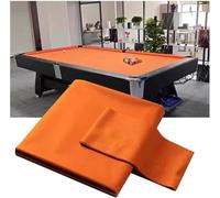 WaiDXn Nappe de Billard, Comprenant 6 Bandes prédécoupées, adaptée aux Maisons, Pubs et Sites Sportifs(Orange)