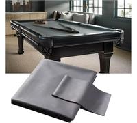 WaiDXn Nappe de Billard, Comprenant 6 Bandes prédécoupées, adaptée aux Maisons, Pubs et Sites Sportifs(Grigio)