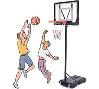 WaiDXn Panier de Basket-Ball d'intérieur for Chambre à Coucher, But de Basket-Ball Portable for Enfants en Bas âge, Support Mural combiné de Panneau et de Jante