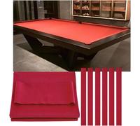 WaiDXn Pre-Cut Billiard Cloth for Home Leisure Clubs
