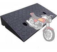WaiDXn Rampe d'accès for Fauteuil Roulant, Rampe de seuil, Rampe d'accès for Voie, utilisée for l'entrée du Garage, Le Quai de Chargement et de déchargement(50x50x19cm)