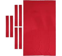 WaiDXn Table de Billard - Tissu de Remplacement remplaçant la Table de Billard par Un Tissu à Poils 1 pièces(Rosso)