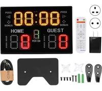 WaiDXn Tableau d'affichage électronique, Tableau d'affichage électronique de Basket-Ball, marqueur d'horloge de Score, adapté aux Jeux de Basket-Ball en Salle