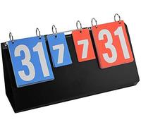WaiDXn Tableau de Bord à 4 Chiffres Tableau de Bord Tableau de Bord du Tableau de Bord Flipper Score Flip Tableau de Bord for Table de Basketball Tennis Soccer Baseball et Autres concurrents