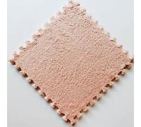 WaiDXn Tapis de Jeu en Mousse à emboîter 12x12x0,4 Pouces Tapis de Sol en Mousse pelucheuse épaisse(Camel,30pcs)