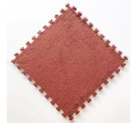 WaiDXn Tapis de Jeu en Mousse à emboîter 12x12x0,4 Pouces Tapis de Sol en Mousse pelucheuse épaisse(Brown,30pcs)