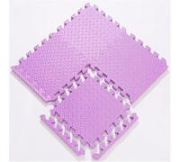 WaiDXn Tapis de Sol en Mousse Puzzle - 20 pièces 24 x 24 Pouces Carreaux de Tapis de Jeu en Mousse emboîtables carrés avec Bordures(Purple)