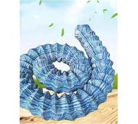 WaiDXn Tuyaux de Drainage ondulés perforés français, adaptés à l'aménagement paysager(L100cm(3.3ft))
