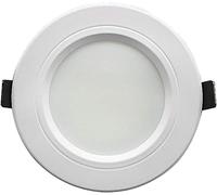 WaiDXn WDX- Plafonnier LED Rond intégré Robuste de 7w/5w, Panneau Lumineux d'étude for Chambre à Coucher, économie d'énergie, Non Variable, 3000k /6000k Projecteur(Warm Light,7w)