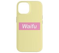 Waifu Pink Banner, Hentai Anime Fan Art Coque pour iPhone 14