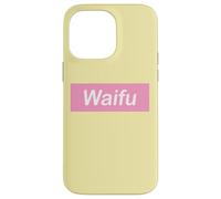 Waifu Pink Banner, Hentai Anime Fan Art Coque pour iPhone 14 Pro Max