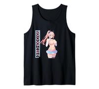 Waifu Sexy Anime Girl Horns Mini Jupe Japonaise Rétro Art Débardeur