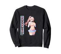 Waifu Sexy Anime Girl Horns Mini Jupe Japonaise Rétro Art Sweatshirt