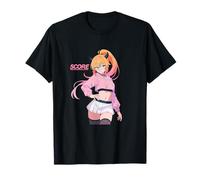 Waifu Sexy Anime Girl Horns Mini Jupe Japonaise Rétro Art T-Shirt