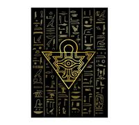 WAIFUWORLD SHOP YGO Lot de 60 pochettes pour cartes à collectionner compatibles avec les cartes japonaises Yu-Gi-Oh! TCG | Pochettes pour cartes avec effet holographique | 60 pièces par paquet | YGO
