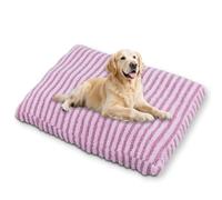 Waigg Kii Grand lit ultime pour chien avec housse amovible lavable, coussin apaisant anti-anxiété pour chiens et chats d'intérieur avec base antidérapante (violet, 2XL - 90 x 62 cm)
