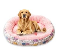 Waigg Kii Lit extra large lavable et épais pour chiens, coussin doux anti-anxiété et apaisant pour animaux de compagnie, tapis de niche pour chats d'intérieur (L - 72 x 52 x 18 cm, B)