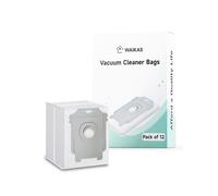 WAIKAS 12 Sacs d'aspirateur pour iRobot Roomba Séries i, s, j et Combo i/j - Compatibles avec les modèles i7, i7+, i7 Plus, j7, j7+, S9, S9+, i8+, i3+, i4+, i5+, i6+ et Clean Base