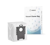WAIKAS 6 Pièces Sac Aspirateur Q7 L5+ pour Roborock Q10 S5+/X5+, Q7 L5+/M5+, Q8 MAX+, S8+, Q5 Pro+, Q5 Max+, S7 Max Ultra, S7 MaxV Ultra - Accessoires pour Sacs à Poussière de Grande Capacité