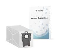 WAIKAS 6 Qrevo Sacs à Poussière pour Roborock QV 35A/35S, Saros 10/10R/Z70, Qrevo S5V, Qrevo Edge S5A, Qrevo Curv S5X/Curv 2 Pro, Qrevo Slim, S8 MaxV Ultra, QR 598/798 Aspirateur Robot