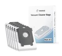 WAIKAS Vacuum Bags, 6 Packs, Compatible with iRobot Roomba Bags i, s, and j Series, Replacement for iRobot Roomba i1+, i3+(3550), i4+, i6+, i7+, i7Plus, j7+(7550), i8+, and s9+ Vacuums, Gray