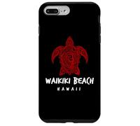 Waikiki Beach Honolulu Oahu Hawaii Tortue de mer Coque pour iPhone 7 Plus/8 Plus