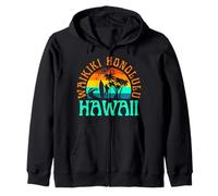 Waikiki Honolulu Hawaï Sweat à Capuche