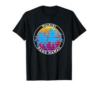 Waikiki, Oahu. Love Vacation Vintage années 80 hawaïen T-Shirt