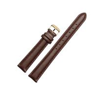 WAikub Bracelet de montre en cuir coloré 12mm - 20mm, bracelet de montre pour femme, bracelet de remplacement, 12mm