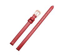 WAikub Bracelet de montre en cuir pour femmes, petite taille, 6mm, 8mm, 10mm, 12mm, 14mm, 16mm, 6mm