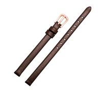 WAikub Bracelet de montre en cuir pour femmes, petite taille, 6mm, 8mm, 10mm, 12mm, 14mm, 16mm, 6mm