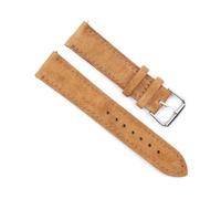 WAikub Bracelet de montre en cuir suédé, 18mm, 19mm, 20mm, 22mm, 24mm, boucle en acier inoxydable, accessoires de montre, 20mm
