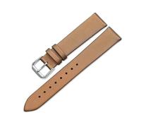 WAikub Bracelets de montre en Satin brossé, 10mm, 12mm, 14mm, 16mm, 18mm, 20mm, pour montre pour femme, Café, 16mm