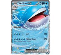 Wailord ex 016/84 Carte Pokémon double rare | Mega Evolution Pitch Black | ME05 | Authentifié Titan