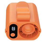 Waist, 5 Speed Hands Free Rechargeable Clip On 15000RPM Strong Airflow Personal Cooling Device, Long Lasting Battery Design Feature, Portable for Camping Outdoor Travel Beach Work Hot
