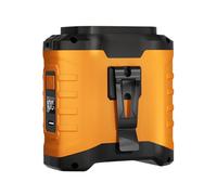Waist Fan, Belt Cooler, 3.39x1.81x3.86 Inches Lightweight Portable Design Usb Rechargeable Power, 16000rpm Airflow, Belts Cooling Device for Summer, Camping, Hiking, Work Construction