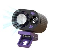 Waist Fan Portable - 199 Level 18000 RPM Rechargeable Powerful Device, Digital Display Clip On | Ideal For Summer Travel Camping Outdoor Beach Festival Sports Offices Desk Hiking Fishing Cooling