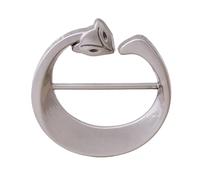 Waist Knotted Brooches Metal Hijab Scarf Ring Button Shirt T-shirt Fixed Buckle Accessories pour femmes filles accessoires décoratifs(Color 25)